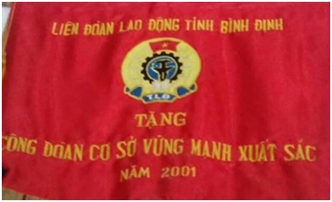 Từ năm 2007 đến 2015liên tục đạt cơ sở Đảng trong sạch, vững mạnh, xuất sắc 8 năm liền