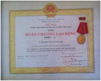Năm 2005 Công ty vinh dự được Chủ tịch nước tặng Huân chương lao động hạng ba